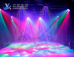 LED搖頭燈 18顆鉆石搖頭燈效果圖